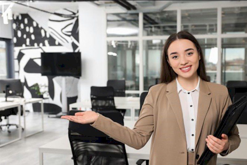 Happy Agent in Office Happy Agent in Office 1